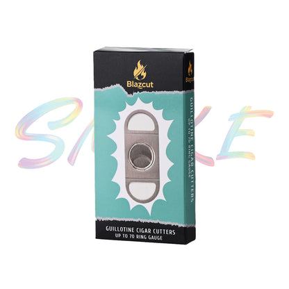 Blazcut Stainless Steel Cigar Cutter AC001 - Smoke Tech One LLC