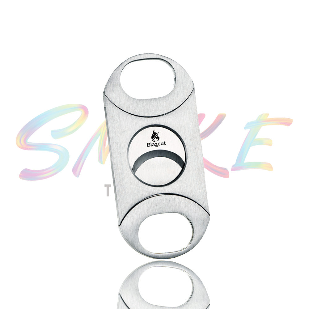 Blazcut Stainless Steel Cigar Cutter AC004 - Smoke Tech One LLC