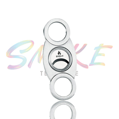 Blazcut Stainless Steel Cigar Cutter AC004 - Smoke Tech One LLC