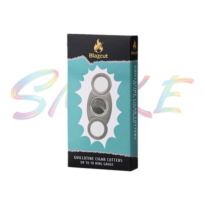 Blazcut Stainless Steel Cigar Cutter AC004 - Smoke Tech One LLC
