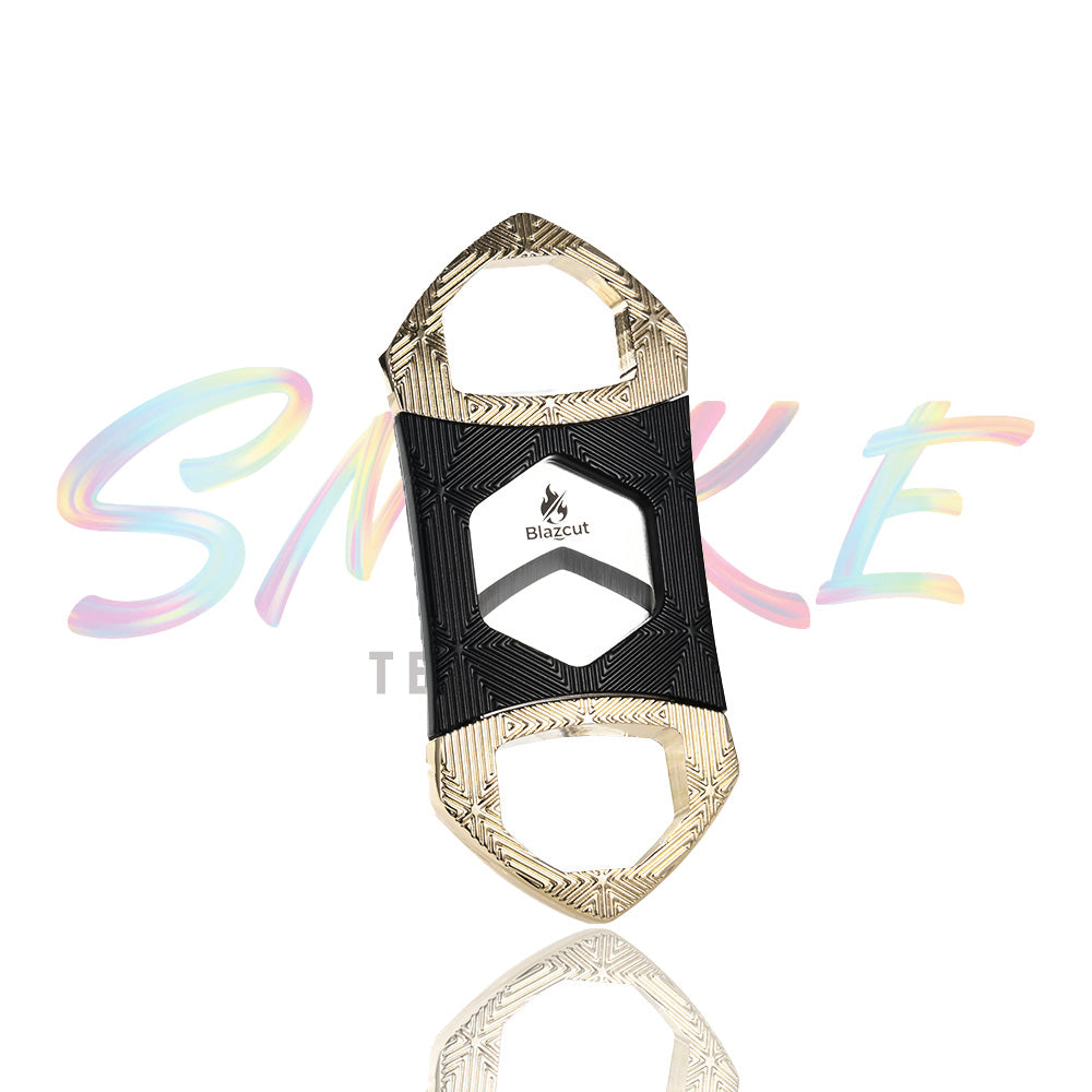 Blazcut Geometric Pattern Cigar Cutter AC009-1 - Smoke Tech One LLC