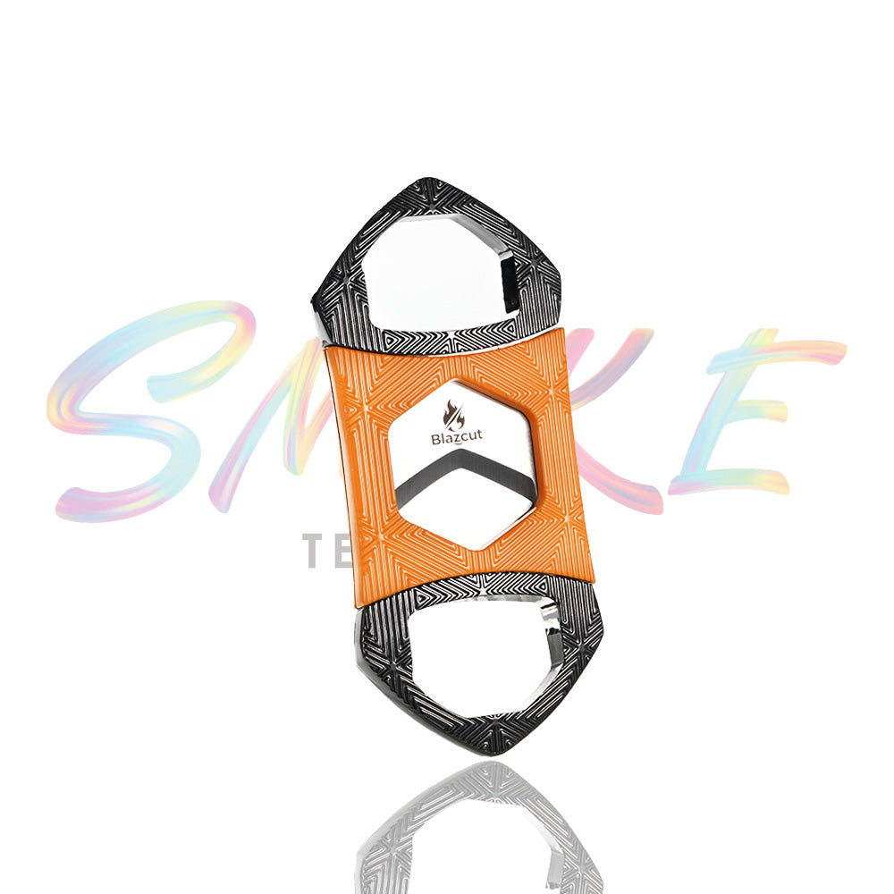 Blazcut Geometric Pattern Cigar Cutter AC009-1 - Smoke Tech One LLC