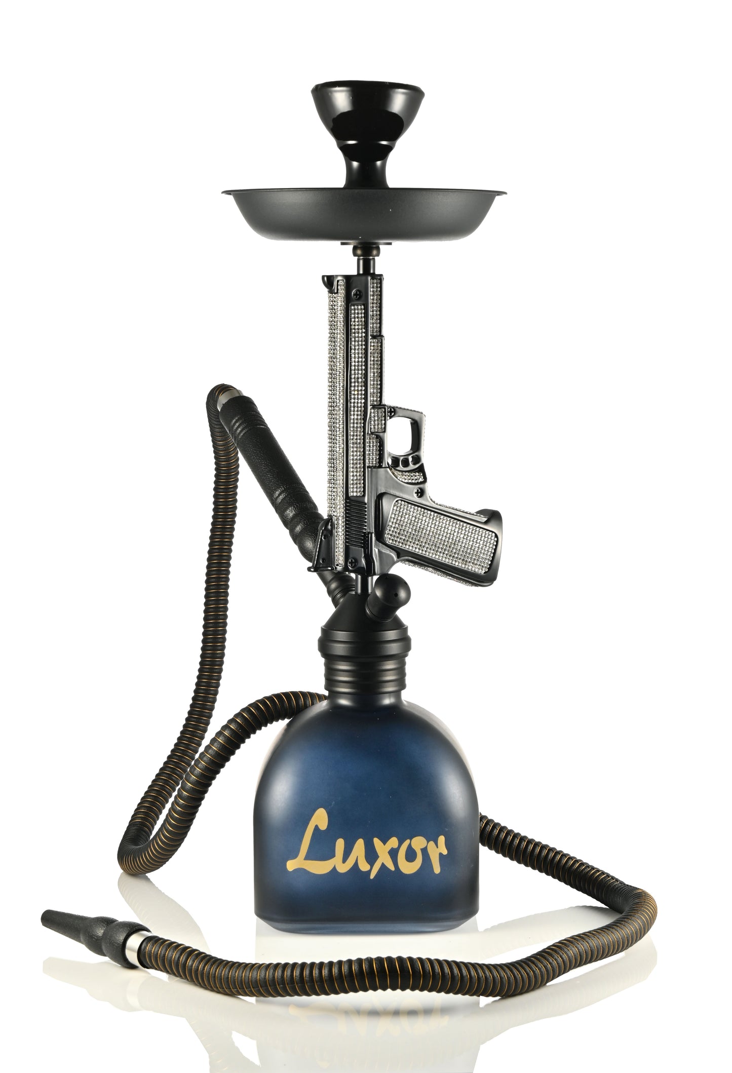 Luxor Mini Pistol Bling Bomb Hookah 22" (PHK-C)