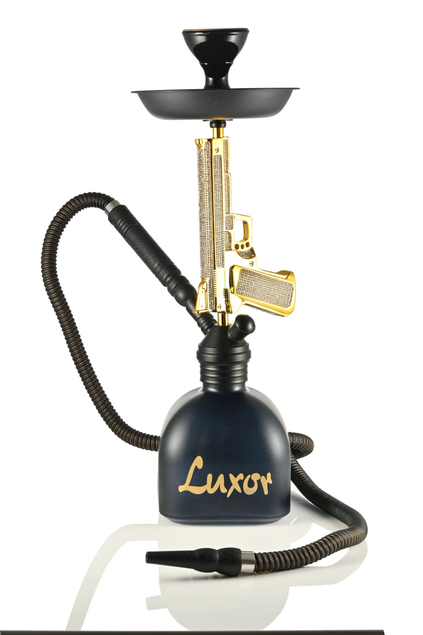 Luxor Mini Pistol Bling Bomb Hookah 22" (PHK-C)