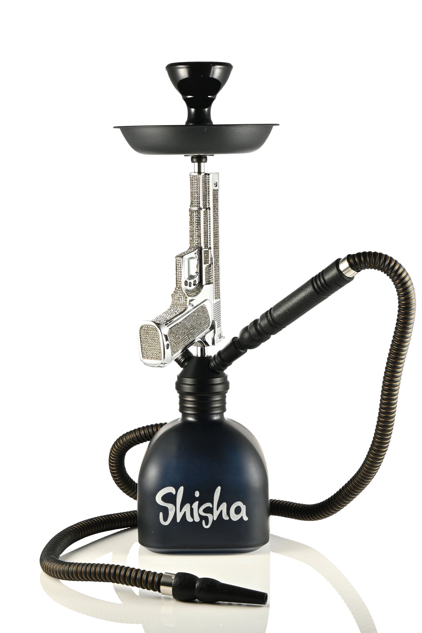 Luxor Mini Pistol Bling Bomb Hookah 22" (PHK-C)