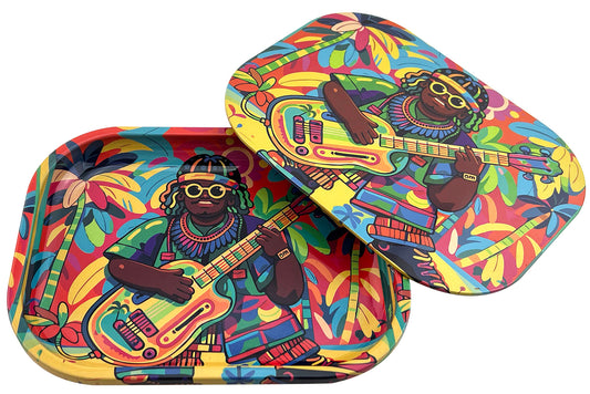 Hipster Reggae Vibes Rolling Tray AP019