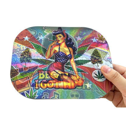 Hipster artwork blend Rolling Tray AP025