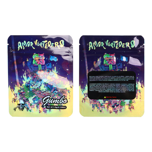 Gumbo Amor Verdadero Mylar Bag BAG-9