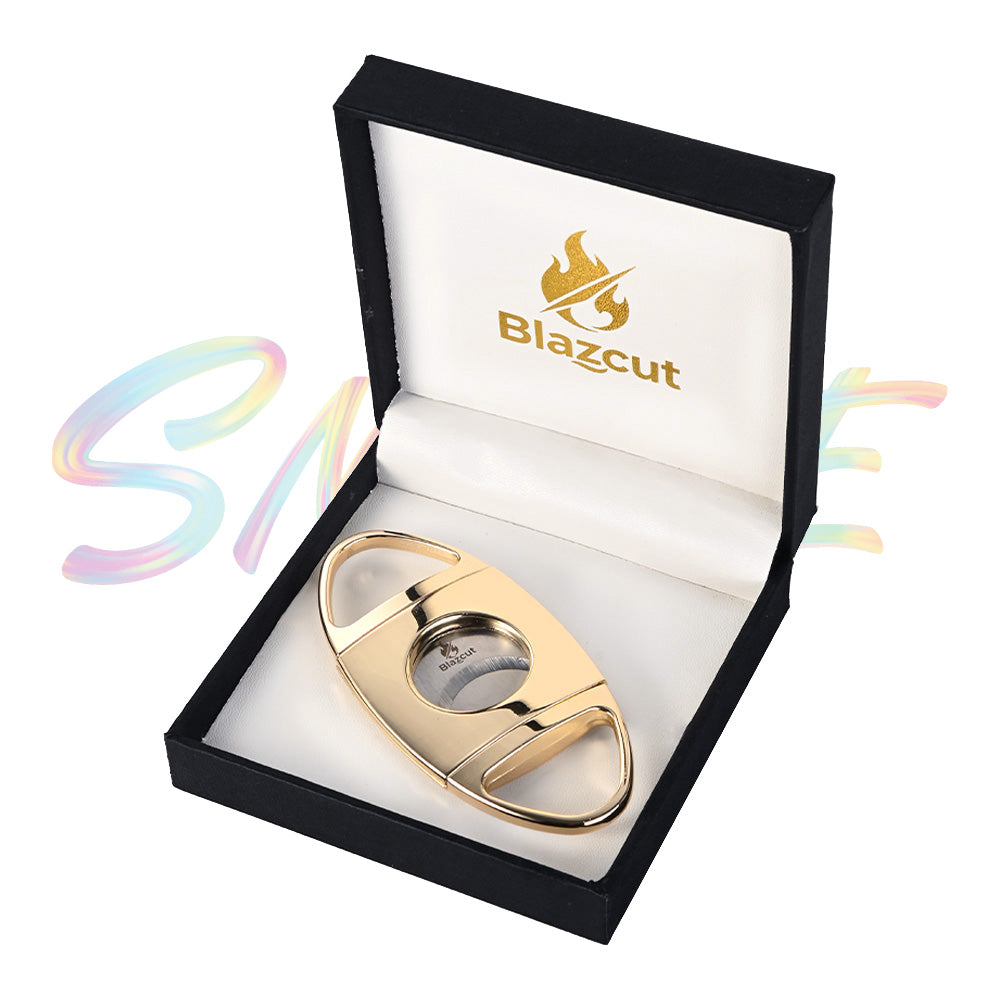 Blazcut Mirror Polished Cigar Cutter  BS001 - Smoke Tech One LLC
