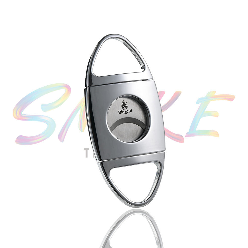 Blazcut Mirror Polished Cigar Cutter  BS001 - Smoke Tech One LLC