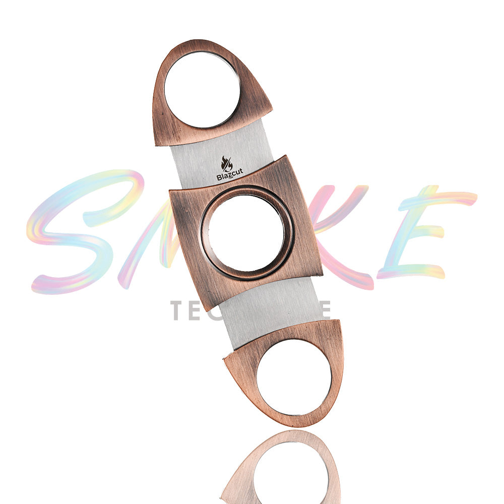 Blazcut Classic Brushed Cigar Cutter BS010-C - Smoke Tech One LLC