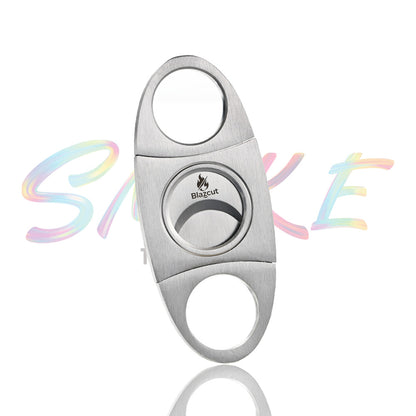 Blazcut Sleek Dual-Ring Cigar Cutter BS010 - Smoke Tech One LLC