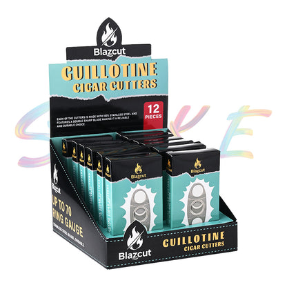 Blazcut Sleek Dual-Ring Cigar Cutter BS010 - Smoke Tech One LLC