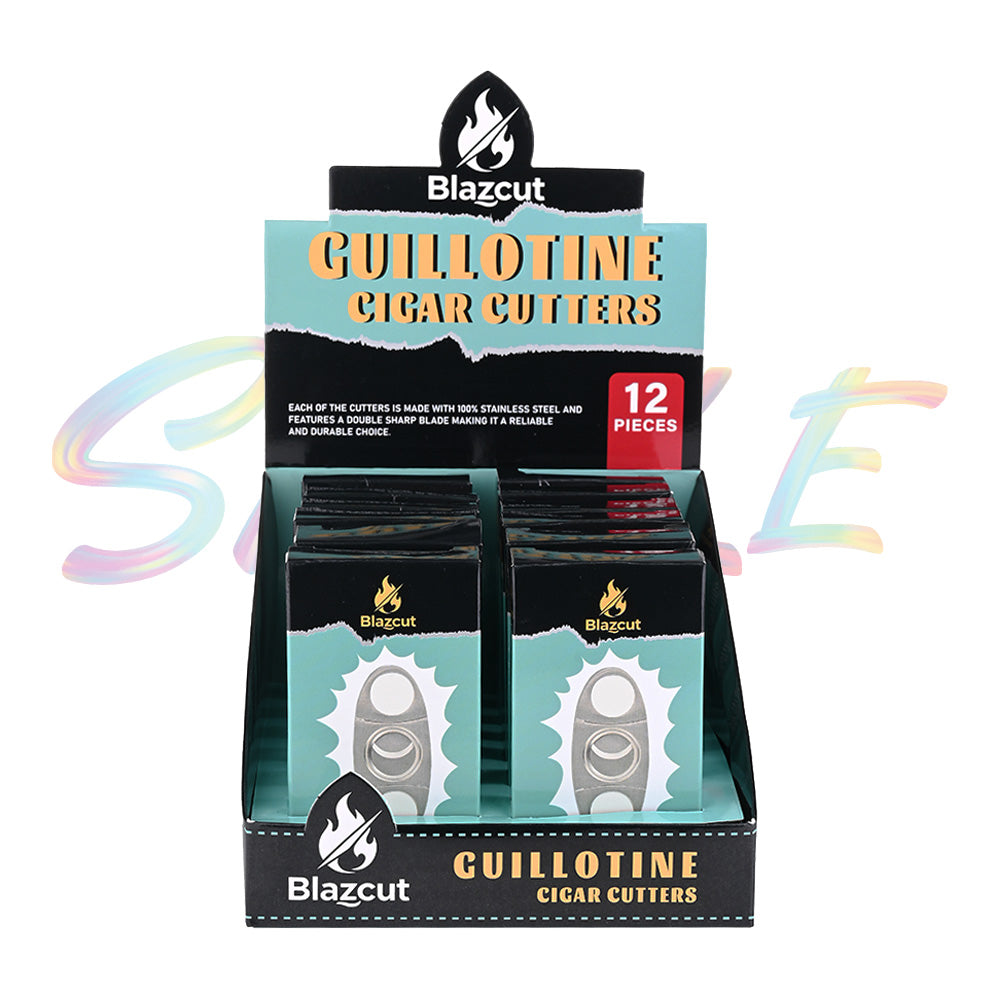 Blazcut Sleek Dual-Ring Cigar Cutter BS010 - Smoke Tech One LLC