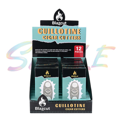 Blazcut Sleek Dual-Ring Cigar Cutter BS010 - Smoke Tech One LLC