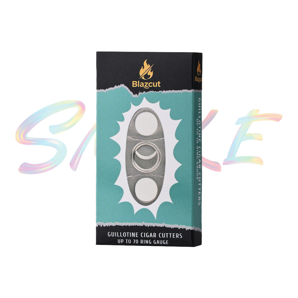 Blazcut Sleek Dual-Ring Cigar Cutter BS010 - Smoke Tech One LLC