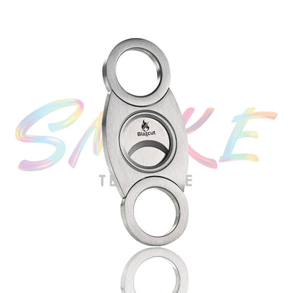 Blazcut Premium Dual-Blade Cigar Cutter BS011 - Smoke Tech One LLC