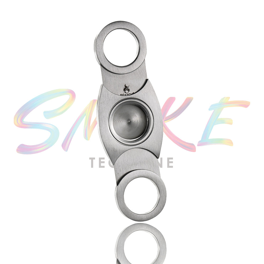 Blazcut Premium Dual-Blade Cigar Cutter BS011 - Smoke Tech One LLC