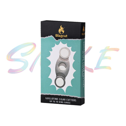 Blazcut Premium Dual-Blade Cigar Cutter BS011 - Smoke Tech One LLC