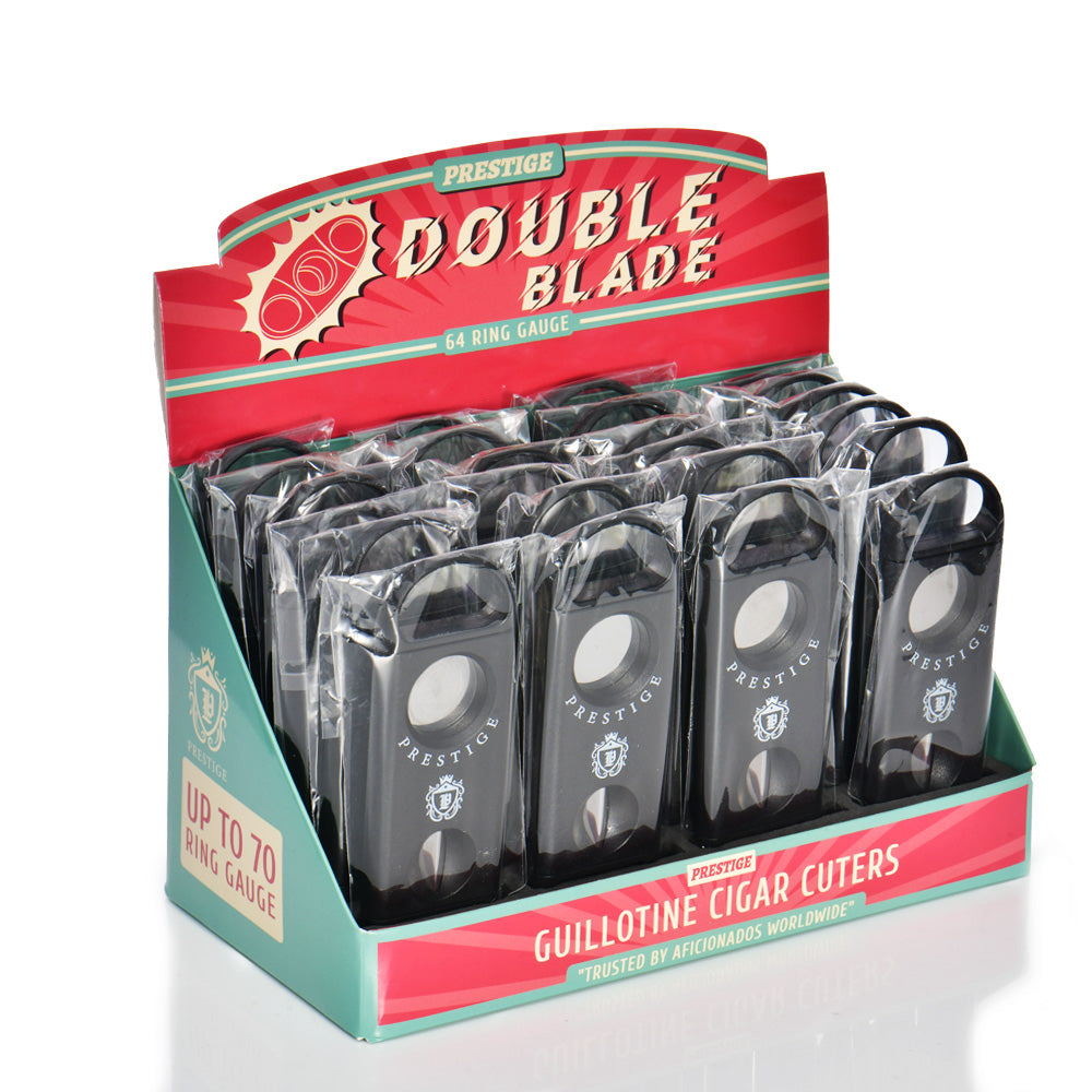 Prestige Double Blade Guillotine Cigar Cutter BS013