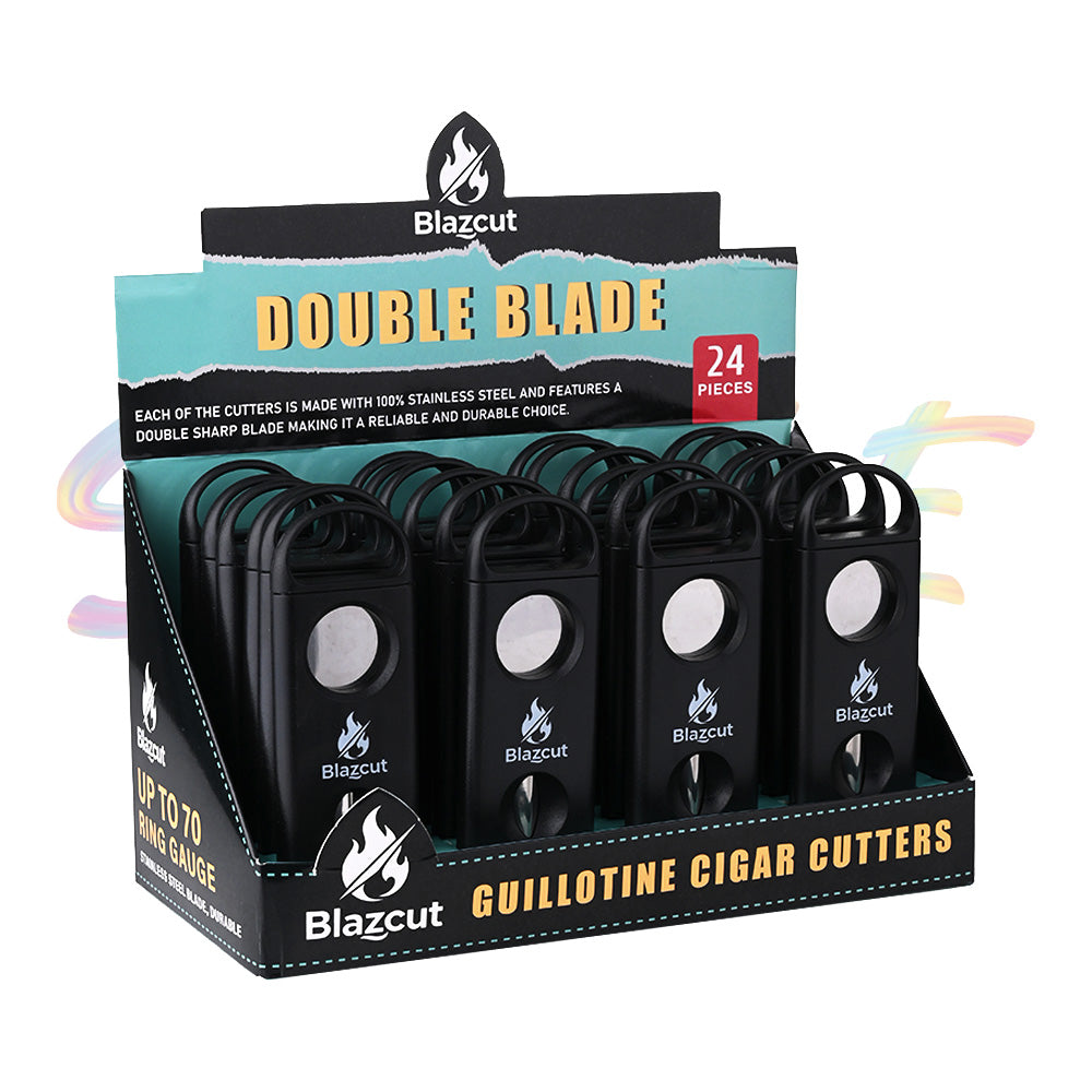 Blazcut Dual Purpose V-Cut Cigar Cutter BS013 - Smoke Tech One LLC