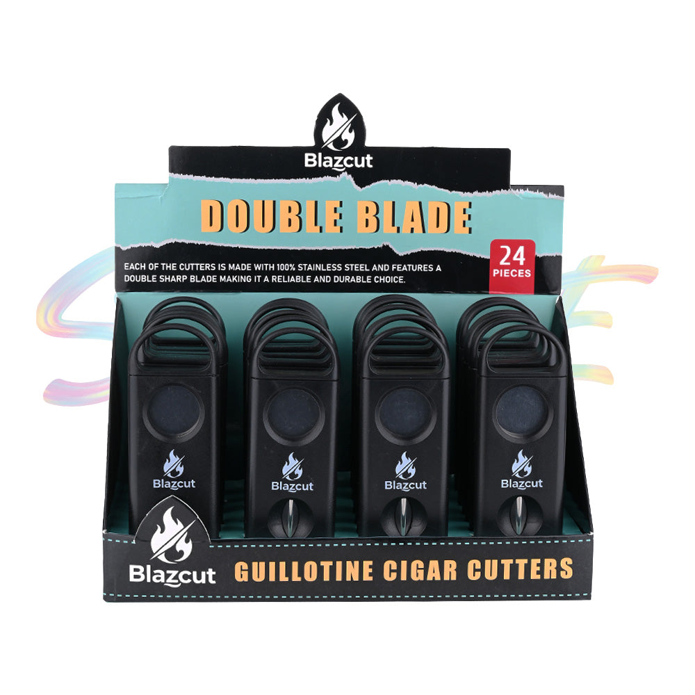 Blazcut Dual Purpose V-Cut Cigar Cutter BS013 - Smoke Tech One LLC