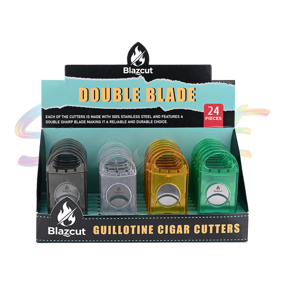 Blazcut Translucent Cigar Cutter BS020 - Smoke Tech One LLC