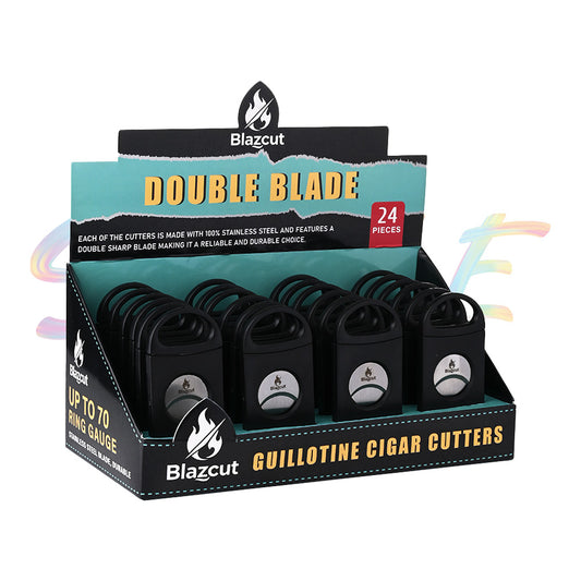 Blazcut Semi-closed cigar cutter BS021 - Smoke Tech One LLC