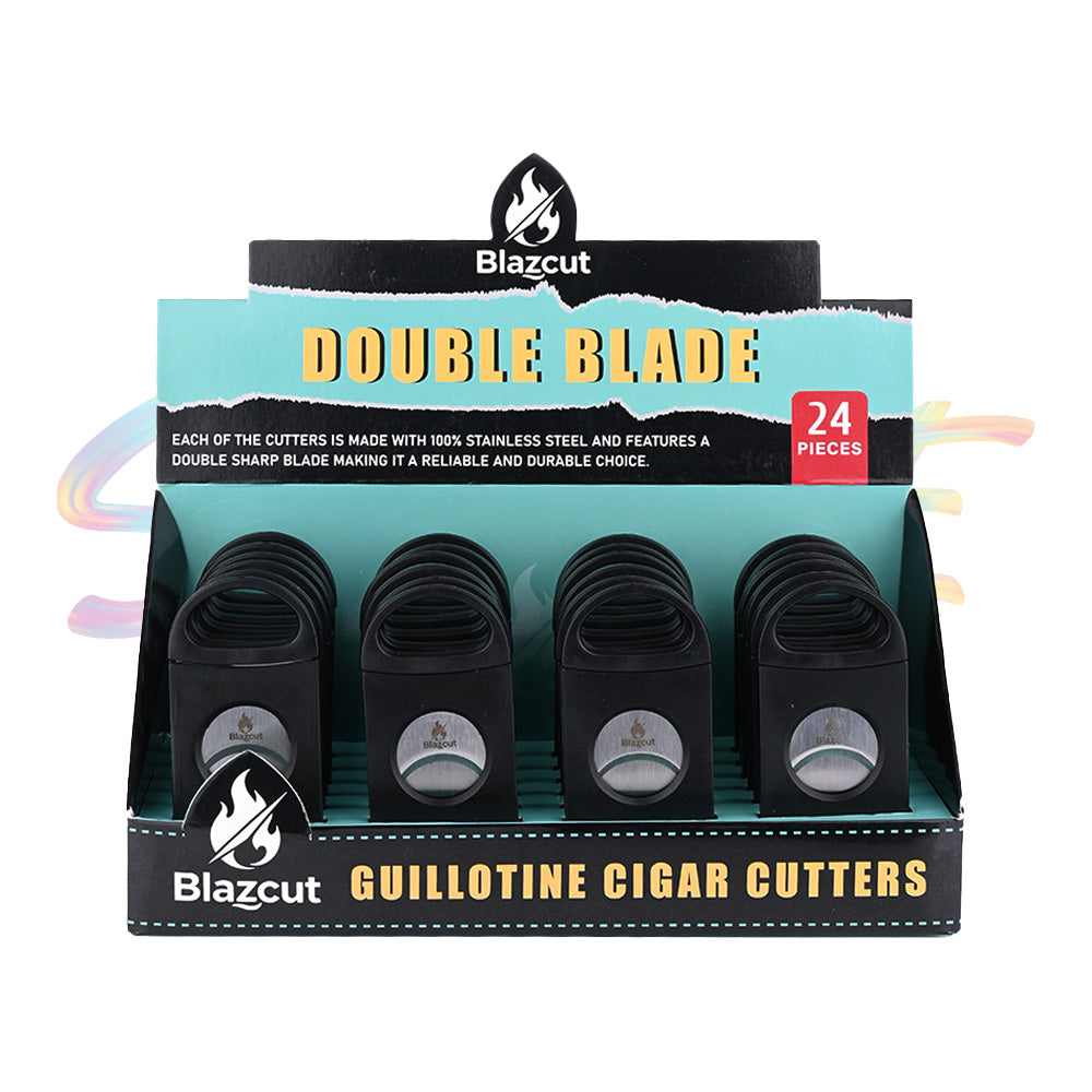 Blazcut Semi-closed cigar cutter BS021 - Smoke Tech One LLC