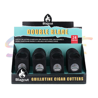 Blazcut Semi-closed cigar cutter BS021 - Smoke Tech One LLC