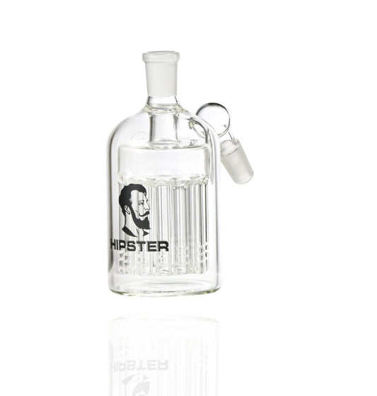 Hipster Ash Catcher 14mm-45° (Clear) (BZ010) - Smoke Tech One LLC