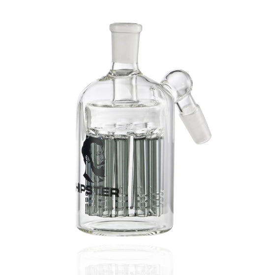 Hipster Ash Catcher 14mm-45° (Clear Black) (BZ010) - Smoke Tech One LLC