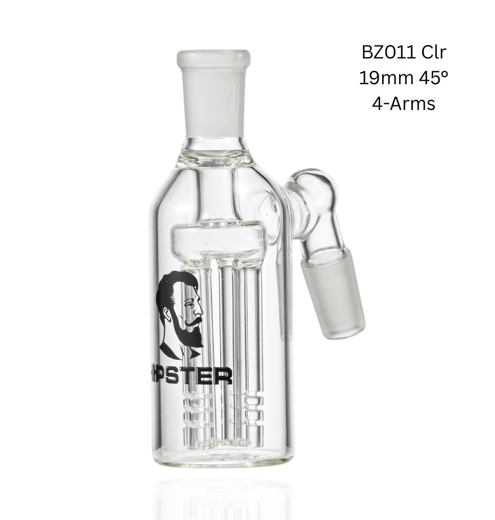 Ash Catcher 4 Arms - 19mm 45° (BZ011) Clear