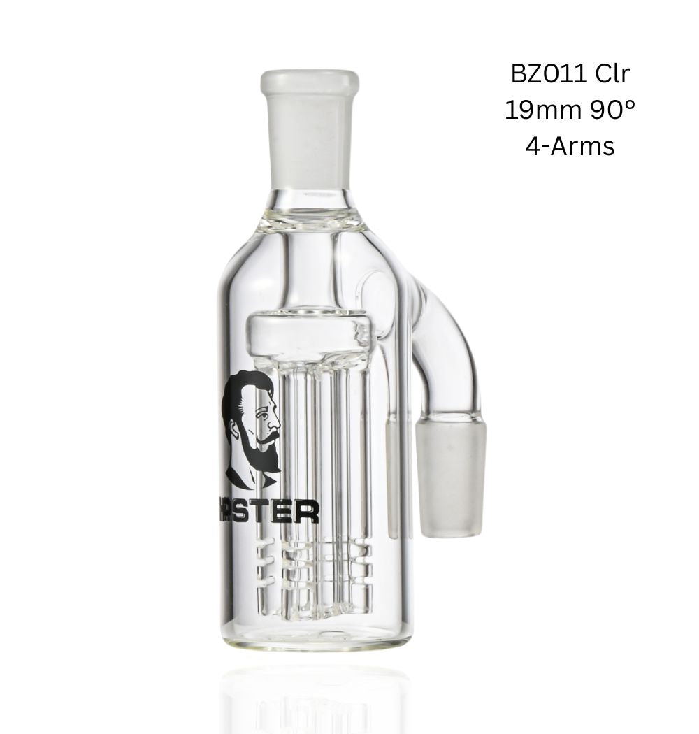 Ash Catcher 4 Arms - 19mm 90° (BZ011) Clear
