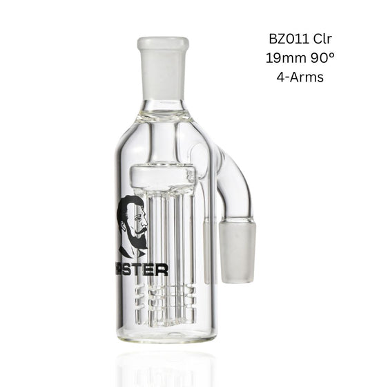 Ash Catcher 4 Arms - 19mm 90° (BZ011) Clear