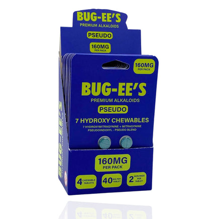 BUG-EE's Pseudo 7-OH Hydroxy Alkaloid Kratom Tablets - Smoke Tech One LLC