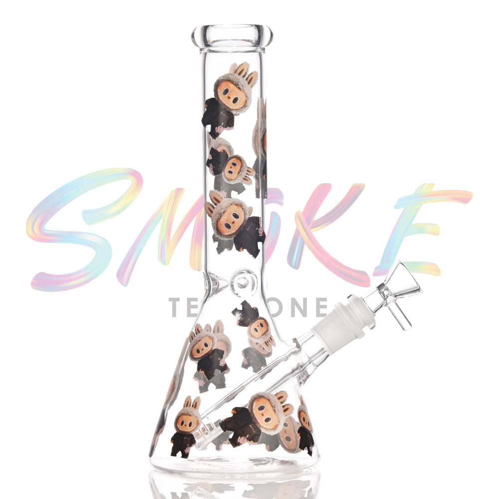 10 Inch Classic Character Glass Water Pipe CH003 - Smoke Tech One LLC