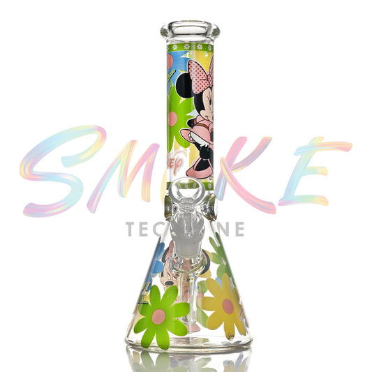 10 inch Color Splash Beaker Glass Bong CH016 - Smoke Tech One LLC