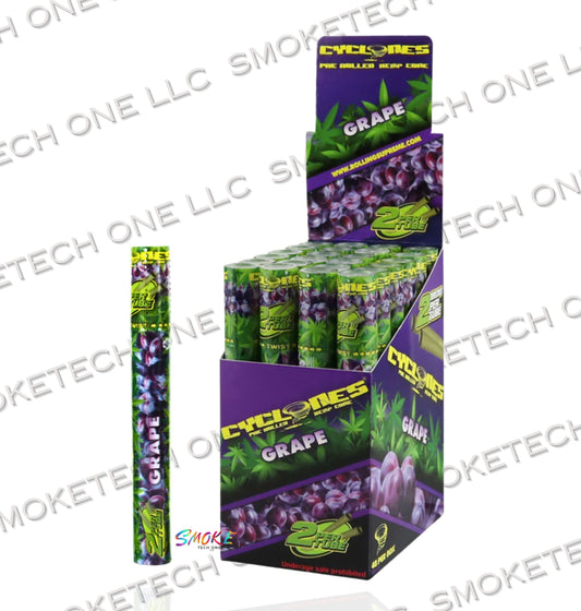 Cyclone Hemp Cones - Grape - Smoke Tech One LLC