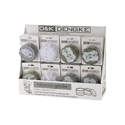 Acrylic Skull & Angel Herb Grinder DK4011A