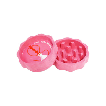 2-Piece Plastic Herb Grinder DK4011BE