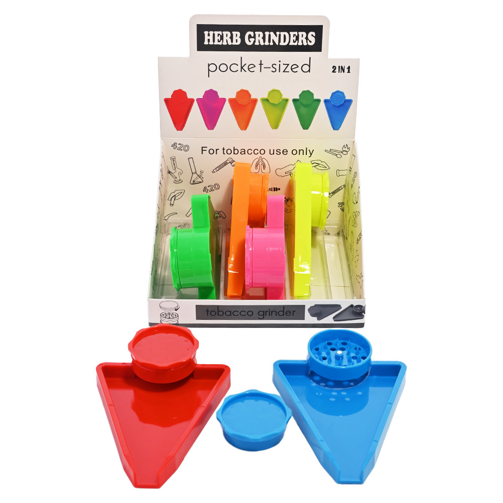 2-in-1 Acrylic Grinder & Rolling Tray DK4020-2