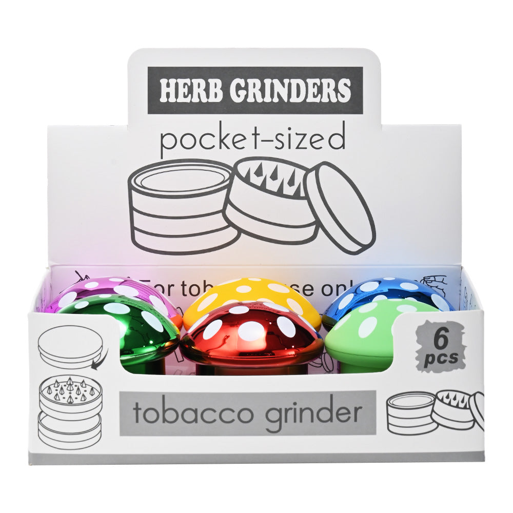 The Rainbow Mushroom Herb Grinder DK4048