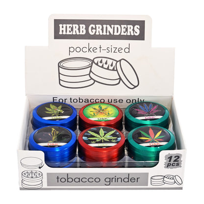 D&K 3-Piece Metal Herb Grinder DK5019-3