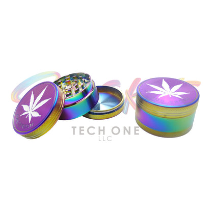 Rainbow Cannabis Leaf DK5081J-3 - Smoke Tech One LLC