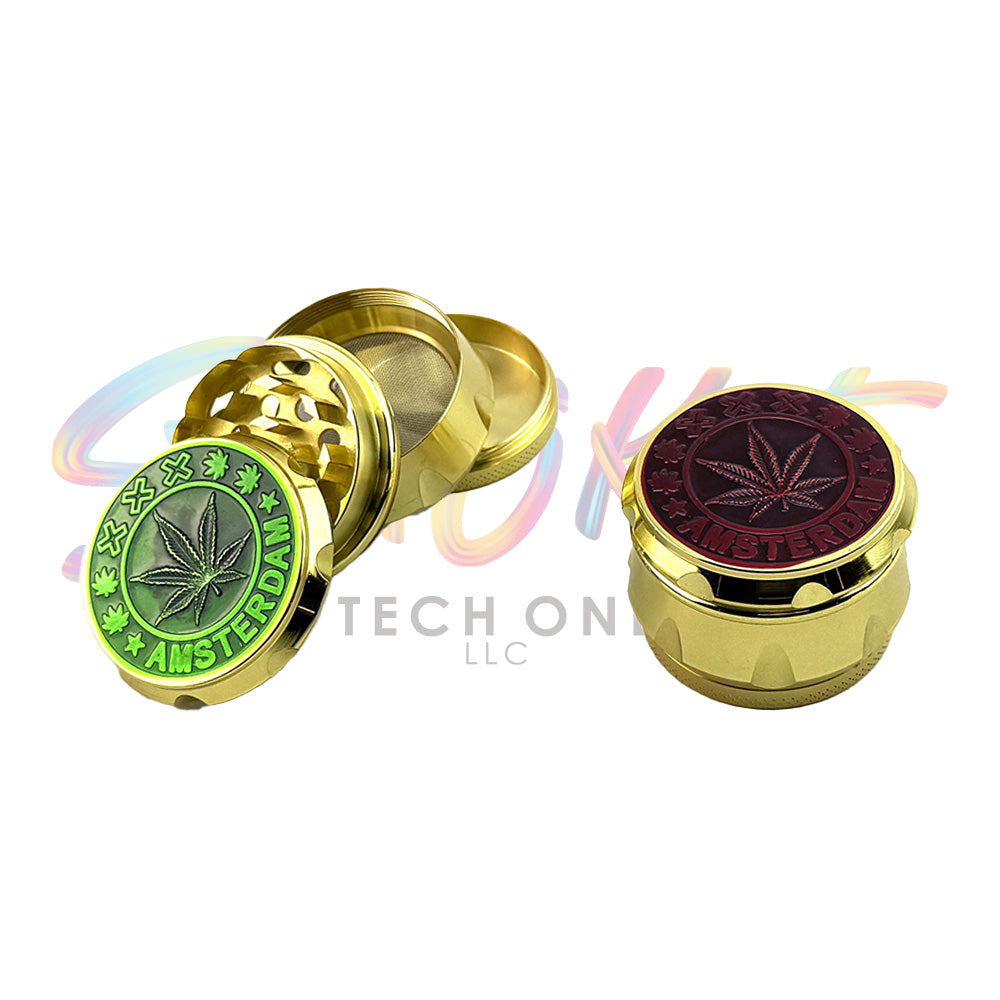 DK5083L-4 Gold Amsterdam Leaf - Smoke Tech One LLC