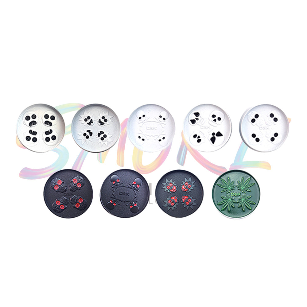 White Skull Embossed DK5131-3 - Smoke Tech One LLC
