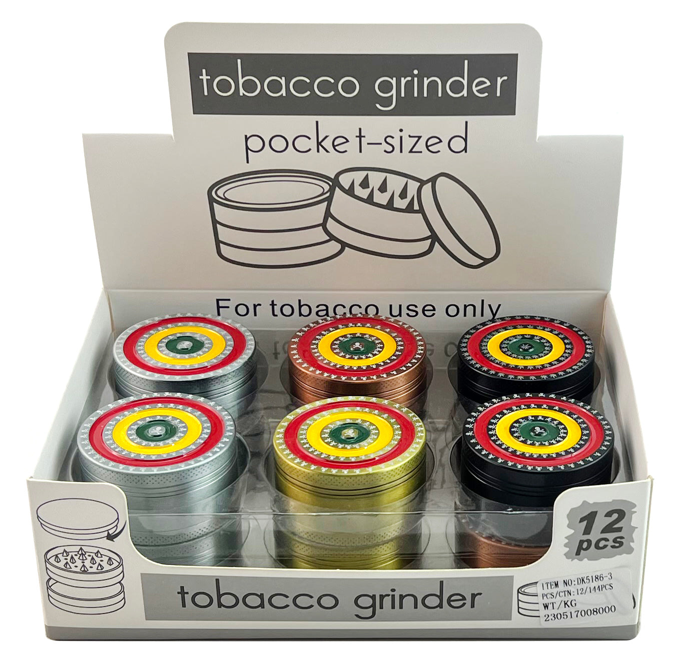 Target Spin Pocket Grinder DK5186-3