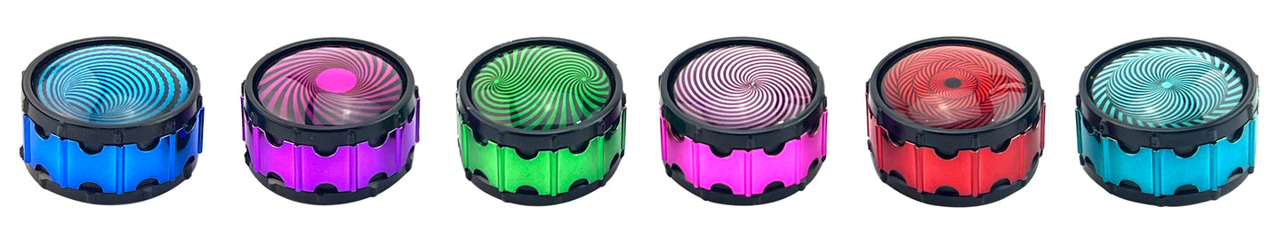 Pocket-Sized Swirl Top Herb Grinder DK5213C-3