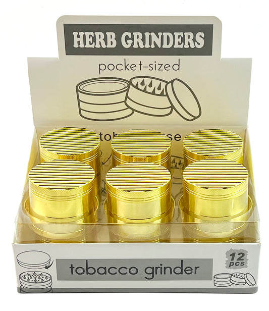 DK Golden Strip 50 mm 4-Part Grinder DK5224-4